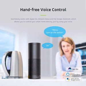 GreenBlue WiFi kaugjuhtimisega pistikupesa Android/iOS/Alexa/Google Home energiatarbimine taimer maks. 3680W tüüp F GB720 F