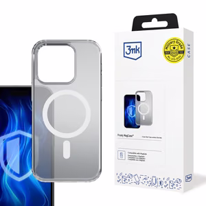 3mk Frosty MagCase valge Ümbris jaoks Apple iPhone 16 Pro Max - valge
