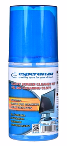 Esperanza ES121 – ekraanipuhastuskomplekt, 200 ml
