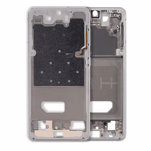 Keskmise raami korpus jaoks Samsung G991 S21 (Phantom White)