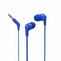Wire earphones Jack 3,5 mm Philips TTAE1105BL sinine