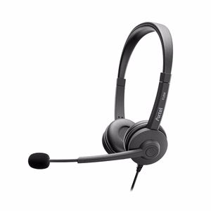 Headset with microphone Axtel FLOW UC Stereo USB-A/C black