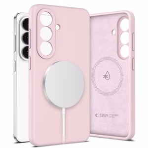 Tech-Protect Silikoon MagSafe Ümbris for Samsung Galaxy S26 - roosa