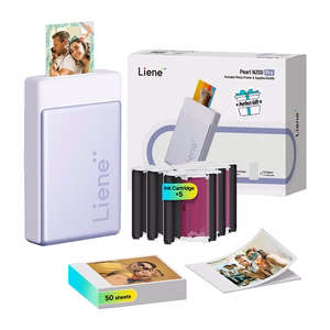 LIENE Pearl N200 Pro 2x3" Portable Photo Printer (Purple)