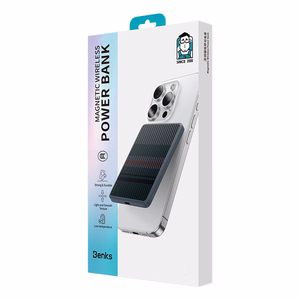 Benks Power bank 5000mAh MP15 ArmorGo Aurora Light - Type C - magnetic with induction charging