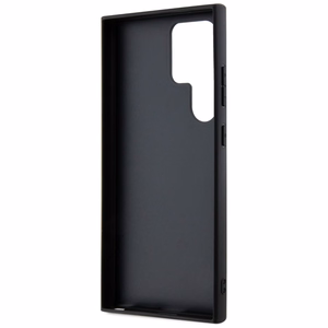 Guess Grip Stand 4G Triangle Strass Ümbris jaoks Samsung Galaxy S24 Ultra - Brown