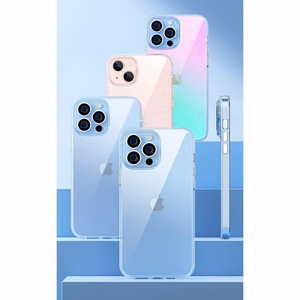 Kingxbar Elegant seeria ümbris iPhone 13 Pro ümbris tagakate läbipaistev