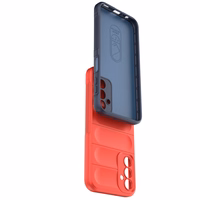 Magic Shield Ümbris jaoks Samsung Galaxy A24 4G flexible armored cover punane