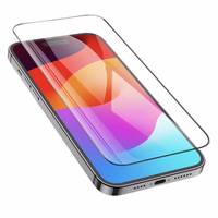 Karastatud klaas to iPhone 15 PRO Hoco HD 5D Guardian shield 10 pcs G14 must