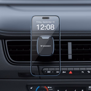 Wozinsky WUMTK Magnetic Phone Hoidja jaoks Car Air Vent - must