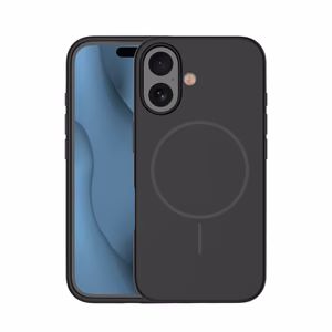 Silikoon Thin Mag ümbris for iPhone 16 6,1" must