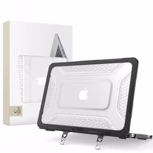 Tech-Protect Kevlar Pro чехол MacBook Neo 13" 2026 - черный и прозрачный