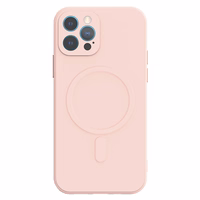TEL PROTECT MagSilicone Ümbris jaoks Iphone 13 Pro Max Lightpink