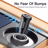 Autolaadija Essager "Gyro Mini" Sinine 30W (2xQC3.0)