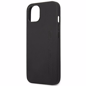 AMG AMHCP14MDOLBK iPhone 14 Plus 6.7" чёрный/чёрный жёсткий чехол Leather Hot Stamped