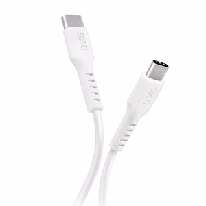 SBS TECABLETCC10W USB-C Kaabel - USB-C Power Delivery 25W 1 m - valge