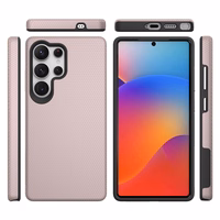 Perfectionists Triangle Ümbris Samsung S928 S24 Ultra roosa kuldne