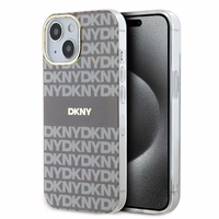 DKNY IML Mono & Stripe MagSafe ümbris jaoks iPhone 15 / 14 / 13 - beige
