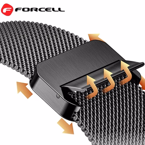 Strap to Apple Watch Forcell F-Design FA14 magnetic steel 42 / 44 / 45 / 49 mm pink