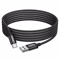 Kaabel USB A to USB C Hoco 3A 3 m X91 must