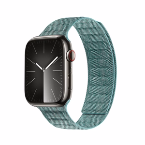 Crong Melange magnetrihm Apple Watch 44 / 45 / 46 / 49 mm kellale, türkiissinine melanž