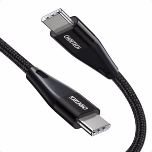 USB kaabel Choetech XCC-1003 must Type-C / Type-C 120cm