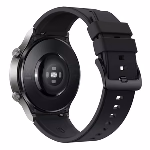 Silikoonist rihm Huawei Watch GT 2 / 3 / 4 / 2 Pro / 3 Pro / 4 Pro / GT 2e jaoks - must