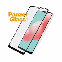 PanzerGlass E2E Regular karastatud klaas jaoks Samsung Galaxy A32 5G - with must raamiga