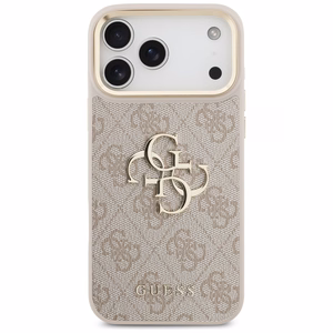 GUESS ümbris jaoks IPHONE 17 Pro Max GUHCP17XP4G4BCSP (PU W/ Big 4G Classic & Big Strap Metal Buttons) roosa