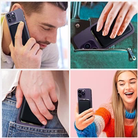 Tech-Protect MagWallet Magsafe Ümbris with Universal Magnetic Card or Document Holder - Must