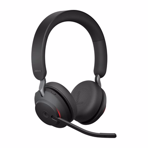Jabra Evolve2 65 USB-A must MS stereo peakomplekt