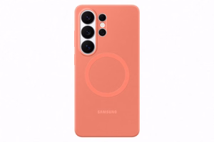 Samsung Силиконовый Магнитный Чехол для Samsung Galaxy S26 Ultra, совместим с MagSafe - красный