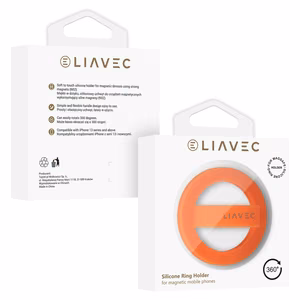 Liavec Ring Magsafe oranž