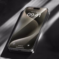 Benks Tempered glass Arc Shield Full Coverage (GA61) jaoks Iphone 15 Pro must