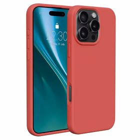 Etteri Silikoonist ümbris iPhone 16 Pro 6,3" vaarikas