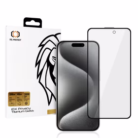 Tempered glass Tel Protect 10X Privacy Titanium jaoks Iphone 16 Pro Max