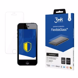 3mk FlexibleGlass™ Hübriidklaas jaoks iPhone 5 / 5S / SE