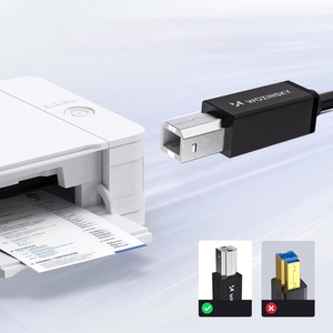 Wozinsky WKDDY4S USB-B - USB-A 480Mb/s Kaabel 1m - must