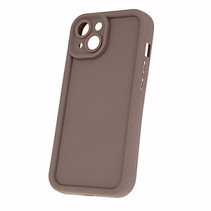 Rim TPU ümbris jaoks Samsung Galaxy A14 4G / A14 5G brown