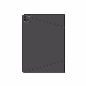 AmazingThing Matte Pro Mag Folio ümbris alusega iPad Air M3 13" jaoks - must