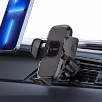 Tech-Protect V3 Car Phone Hoidja jaoks Air Vent - must