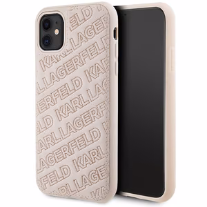 KARL LAGERFELD ümbris jaoks IPHONE 11 KLHCN61PQKPMP jaoks iPhone 11 (Quilted K Pattern) roosa