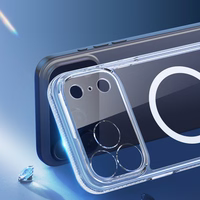 Dux Ducis Clin Mag Ümbris jaoks iPhone 17 Pro Compatible with MagSafe - Läbipaistev