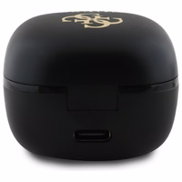 Guess Bluetooth kõrvaklapid GUTWSJ144ESK TWS + dokkimisjaam must/must Iridescent 4G trükitud logo