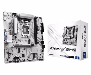 Asrock B760M-X Gen5 emaplaat Intel B760 LGA 1700 micro ATX