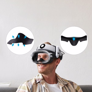 BoboVR F3 näo liides Meta Quest 3 jaoks - must