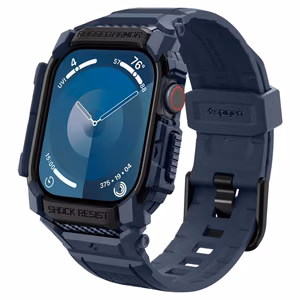 Ümbris SPIGEN RUGGED ARMOR ”PRO” APPLE WATCH 10 (46 MM) tumesinine