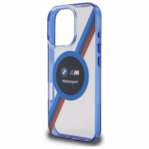 BMW BMHMP16X23HTPUT iPhone 16 Pro Max 6.9" läbipaistev hardcase Motosport IML Circle MagSafe
