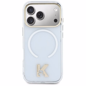 Karl Lagerfeld IML K Head Logo MagSafe Ümbris for iPhone 17 Pro - Clear