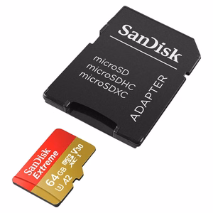 SanDisk memory card microSD UHS-I 64GB SDSQXAH-064G-GN6MA